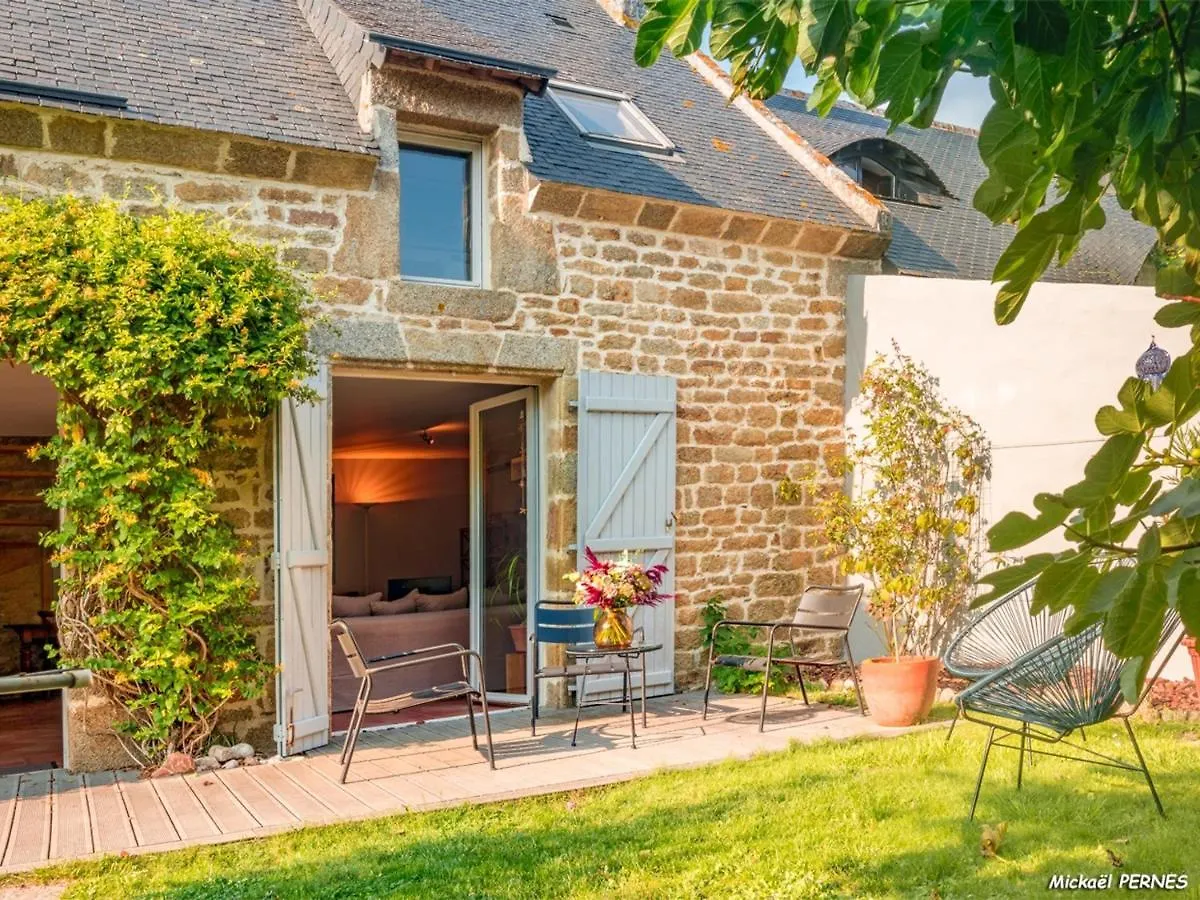 Maison Charmante A Ploemeur - Proche Plages Et Campagne - 7 Couchages Avec Jardin Et Wifi - Fr-1-349-105