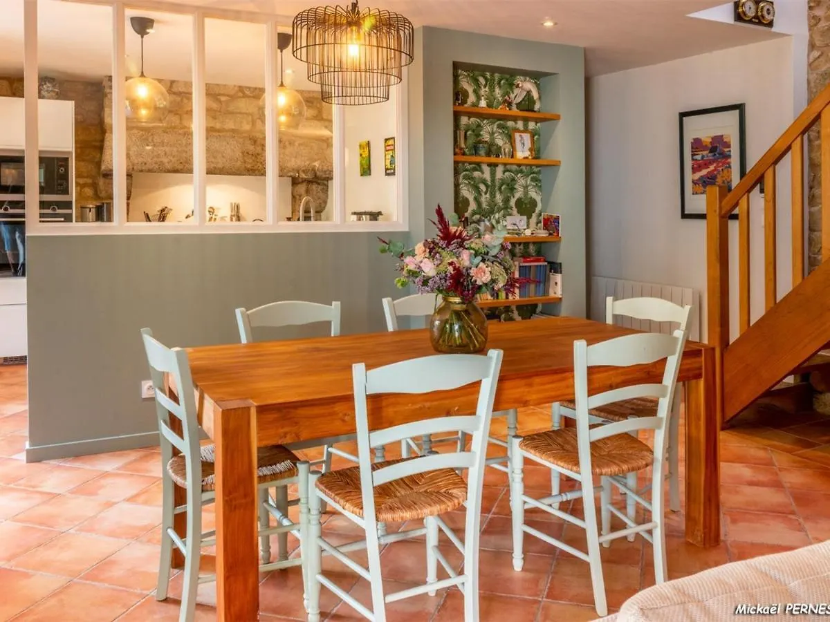 Maison Charmante A Ploemeur - Proche Plages Et Campagne - 7 Couchages Avec Jardin Et Wifi - Fr-1-349-105 0*,